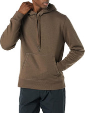 Men's Heavyweight Relaxed Pullover Hooded Sweatshirt, Warm, Fall, All Sizes
