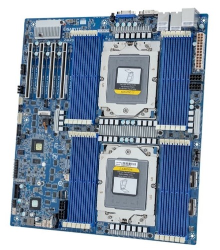 GIGABYTE MZ73-LM1 AMD EPYC 9004 DP Server Board Gen5 E-ATX Mainboard