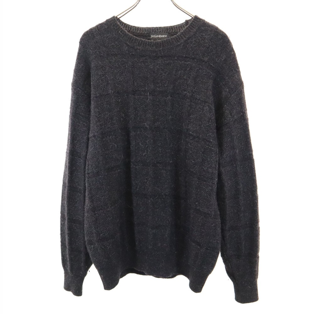 YVES SAINT LAURENT 90s Made in Japan Alpaca Blend Old Long sleeve 