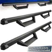 Ford Side Steps Running Boards for 2017-2026 Ford F250 F350 Superduty Crew Cab Drop Side Steps