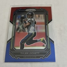2022 Panini Prizm - Tyler Lockett #257 Red White & Blue Prizm