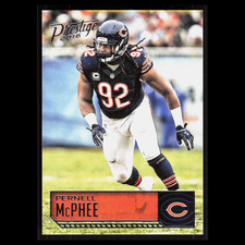 Pernell McPhee #37 2016 Panini Prestige Chicago Bears Football Card NFL
