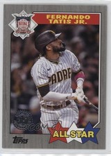 2022 Series 2 1987 Topps All-Star Baseball Black 190/299 Fernando Tatis Jr 14ak