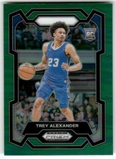 2024 Panini Prizm Draft Picks #85 Trey Alexander Prizms Green