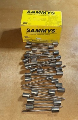 Sammy s 8105957 - 3  SAMMYS FOR 1/4  Threaded Rod anchoring system 35 In Box