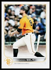2022 Topps Brandon Belt #632 San Francisco Giants