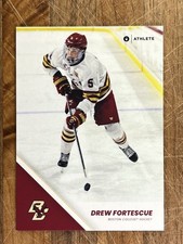 2023-24 Boston College Drew Fortescue ONIT Athlete Eagles Hockey #9 Rangers