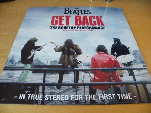 THE BEATLES The Rooftop Performance Get Back Vinyl LP True Stereo Remastered ltd