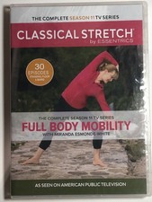 Classical Stretch Complete Season 11 Full Body Mobility 4 DVD SET 