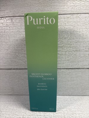 PURITO Mighty Bamboo Panthenol Cleanser 150ml NIB Kbeauty Vegan 5.07 Oz. US SELL