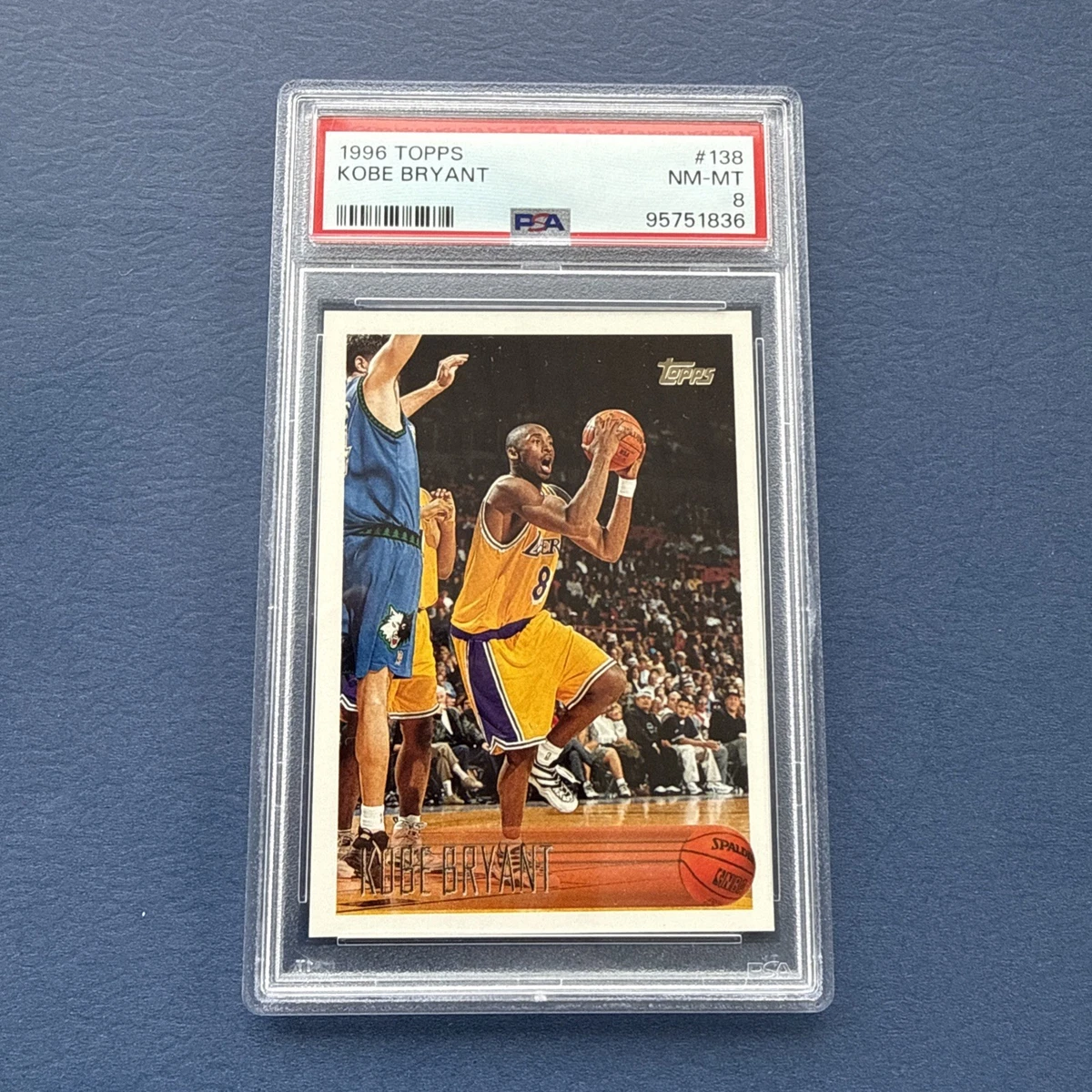 【D38】 NBA カード Kobe Bryant RC topps Amazon.com: 1996-97 Topps Basketball #138 Kobe Bryant Rookie Card