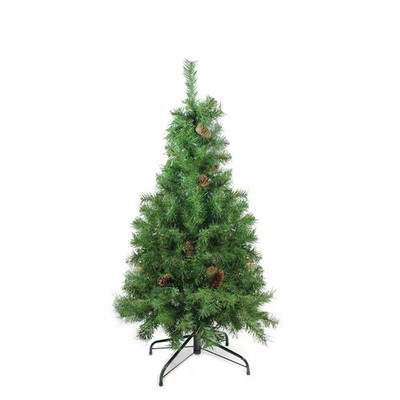 Northlight 4' x 30'' Dakota Red Pine Full Artificial Christmas Tree  Pine Cone
