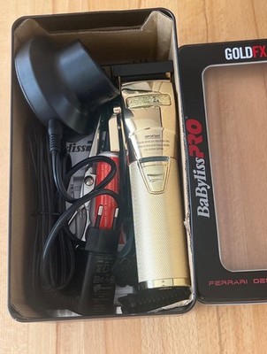 BaByliss PRO GoldFX Haarschneidemaschine / Clipper Set + Profi-Schere