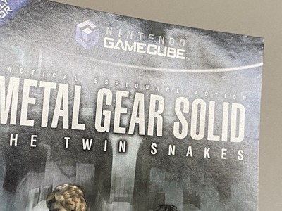 Metal Gear Solid The Twin Snakes Nintendo GameCube Good Discs Game