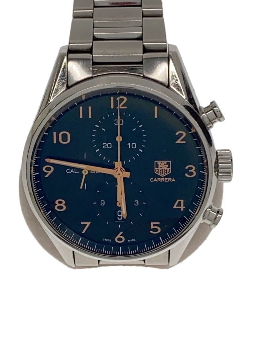 TAGHeuer Carrera Chronograph Analog Stainless Black