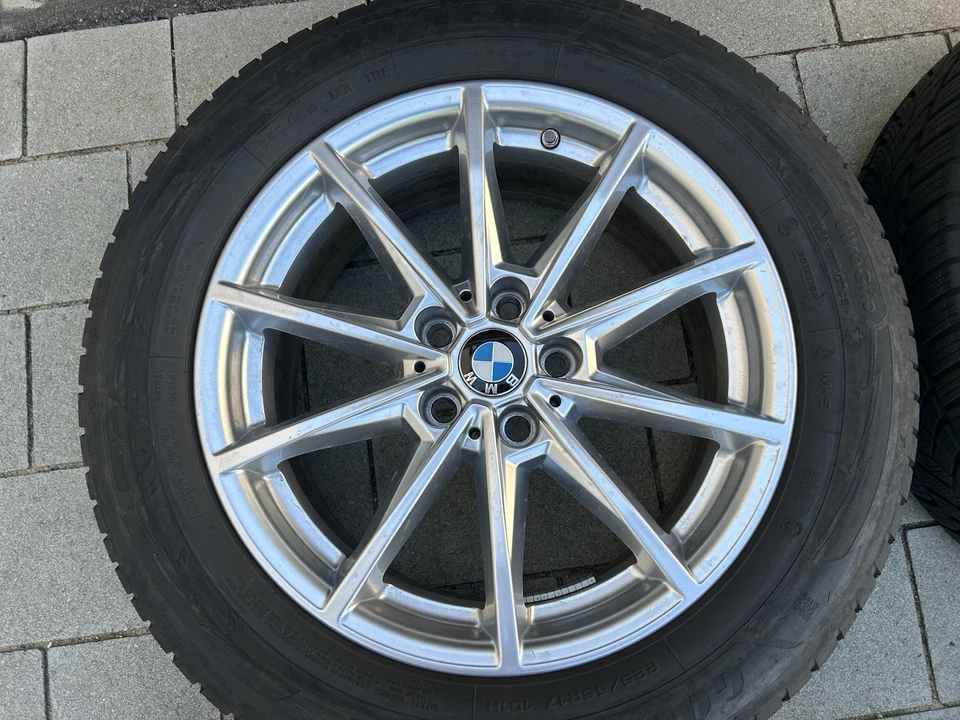 Winterreifen Satz mit Alufelgen 225/55R17 für BMW - Bild 2 von 4