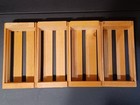 4 X Napa Valley Box Company Cassette Tape Crates Storage Boxes - PLEASE SEE PICS — photo 3