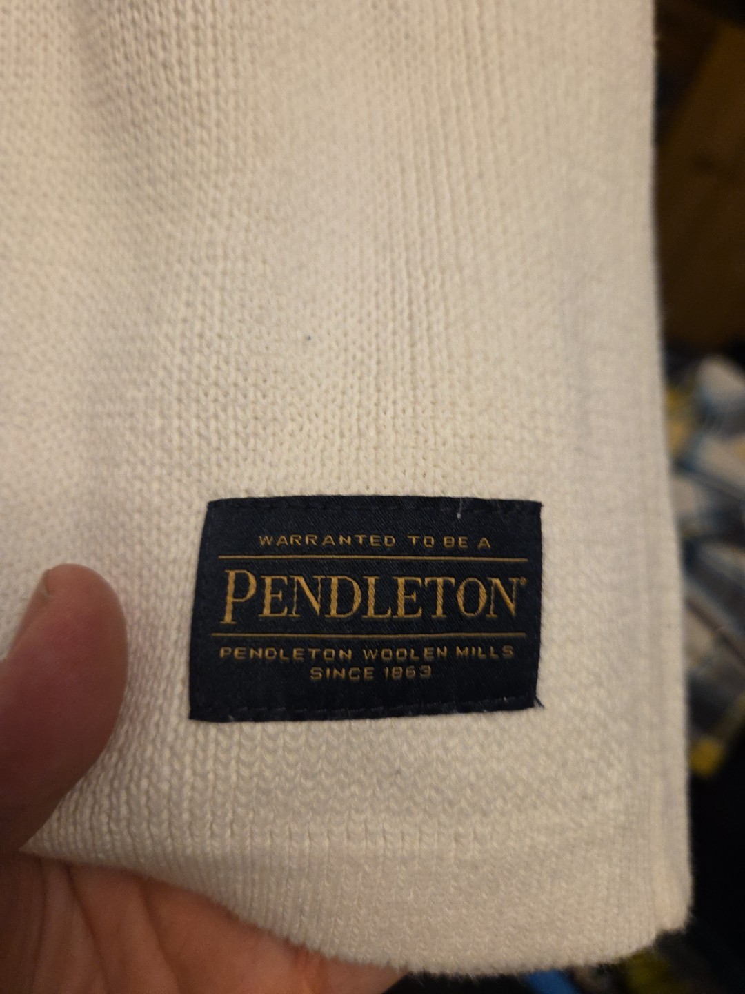 vintage pendleton wool Brand Aztec Style Single S… - image 5