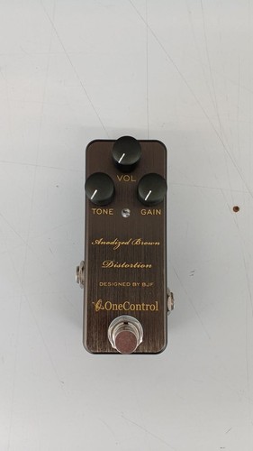 One Control Anodized Brown Distortion Used Japan HardOff