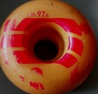 Vintage 90s early 2000s Spitfire wheels 55mm 97A full set 4 classic nineties Y2K — photo 4