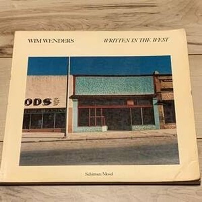 Wim Wenders Written In The West 1987 Photo Collection Photo Book