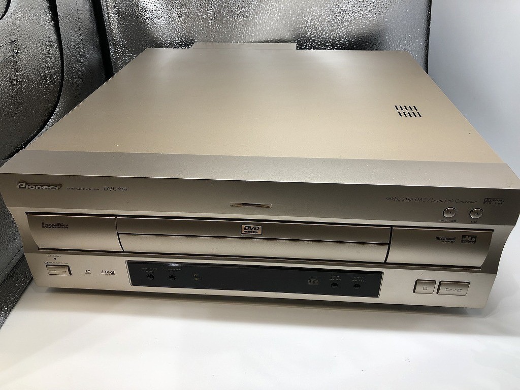Pioneer DVD/LDプレーヤー DVL-919 リモコン付 オーディオ パイオニア
