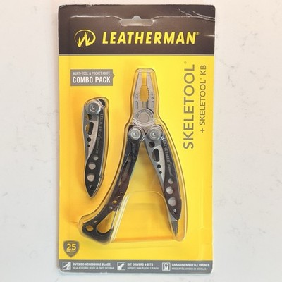 Leatherman Skeletool Black & Leatherman Skeletool KB Black. Discontinued Combo
