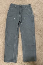 Carhartt Double Knee Work Pants Usa Made Excellent Condition - Size 32x32