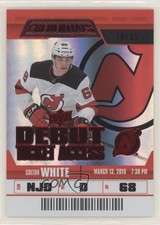 2019 Upper Deck Credentials Debut Ticket Access Red 26/99 Colton White #66 x6g