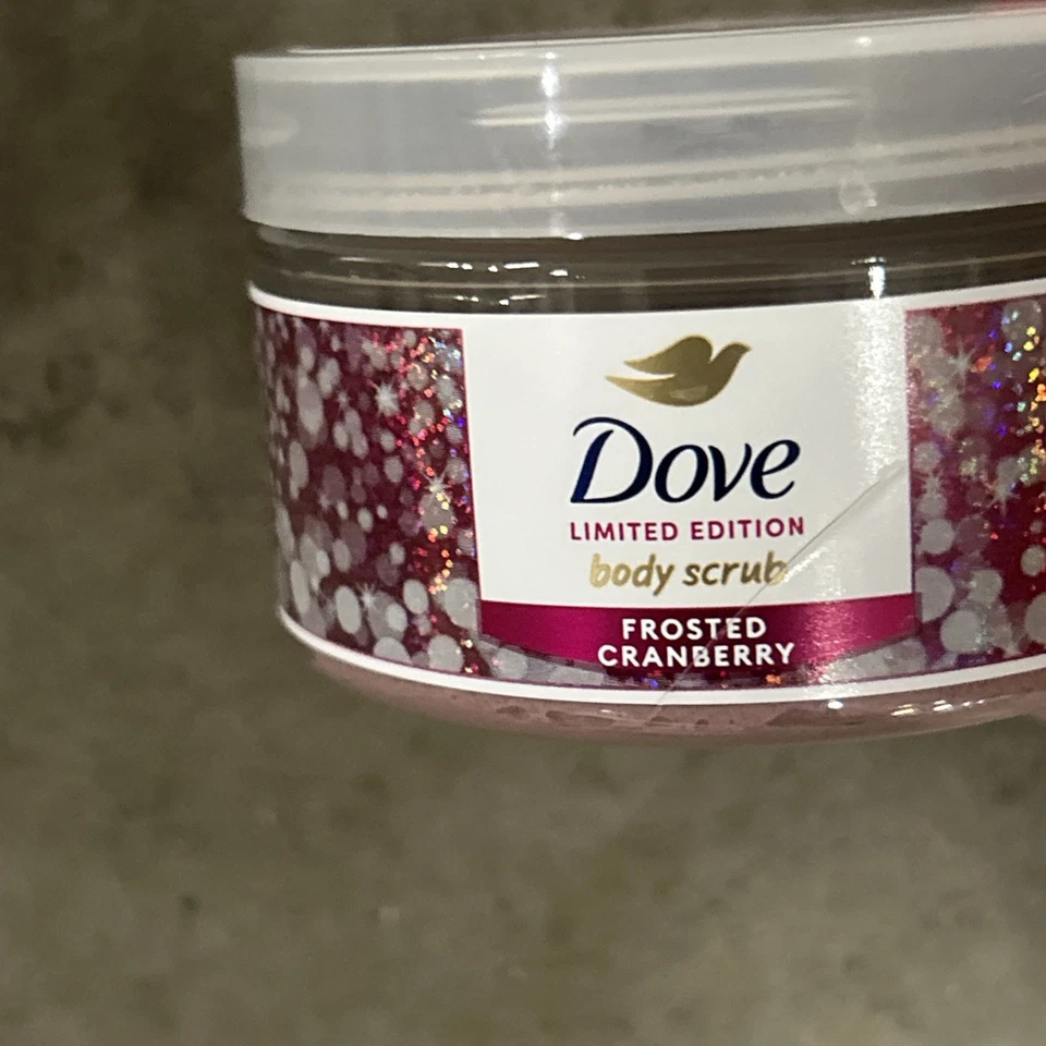 Dove Beauty Body Scrub Holiday Limited Edition- Frosted Cranberry 3.5oz SET OF 2 - Image 2 of 4