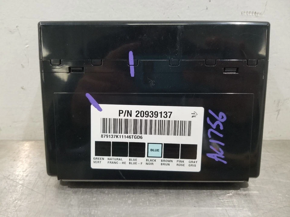 11 GMC SIERRA 1500 MÓDULO DE CONTROL DE CARROCERÍA BCM 20939137 Foto 2 de 4