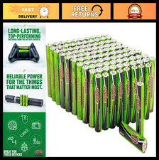 High-Capacity AAA Alkaline Batteries 1.5V - Bulk 100-Pack for Long-Lasting Power