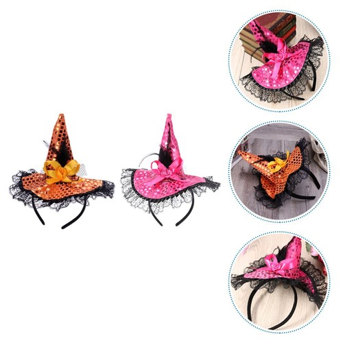 Lot de 12 décorations comestibles pour cupcakes Thème Halloween Forme de chapeaux de sorcières Noir et violet Lot de 12 décorations comestibles pour cupcakes Thème Halloween Forme de chapeaux de sorcières Noir et violet