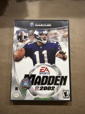 EA Sports Madden 2002 GC CIB W/ Manual - GameCube Complete