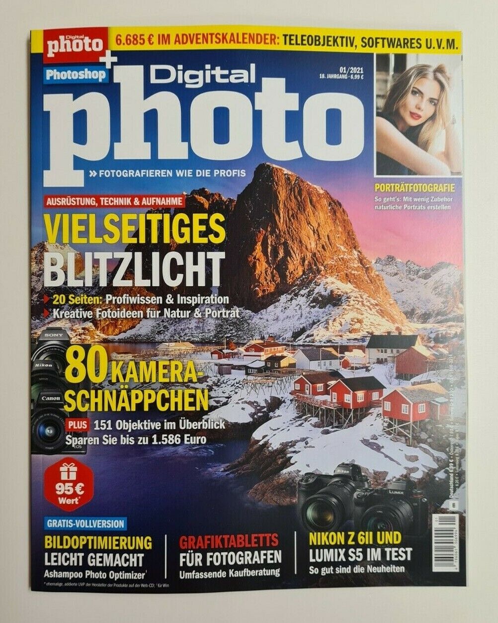 Thumbnail - Digital Photo 01/2021 Vielseitiges Blitzlicht