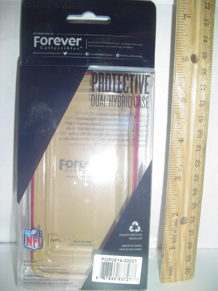 Nuevo San Francisco 49ers iPhone 6 NFL Teléfono Celular Doble Híbrido Estuche Soporte Para Siempre Foto 3 de 4