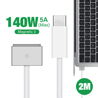 USB-C Type C to Magsafe Magnetic Charging Power Cable For MacBook  Air/Pro UK
