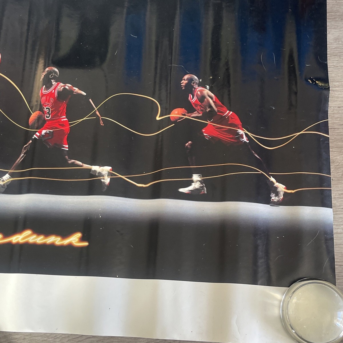 Nike Michael Air Jordan NBA Art Of The Dunk 23”X34”Poster HOF