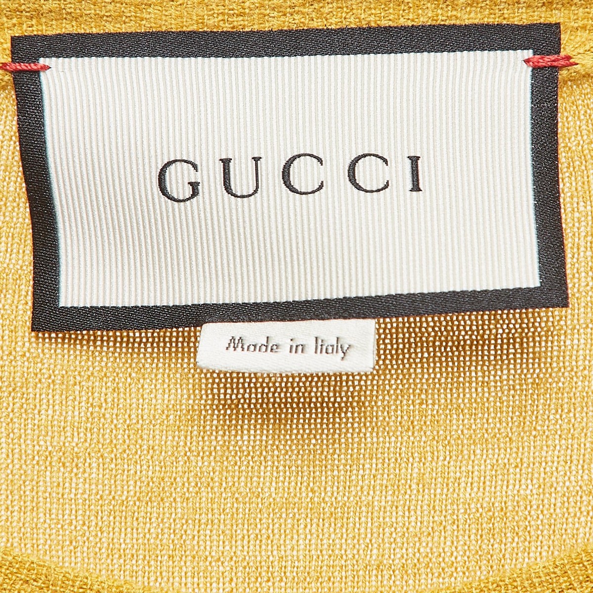 maglia gucci gialla