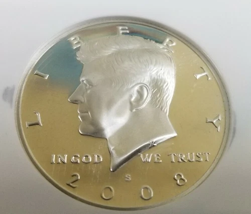 2008-S Silver Kennedy Half Dollar- Graded NGC PF69 ULTRA CAMEO 