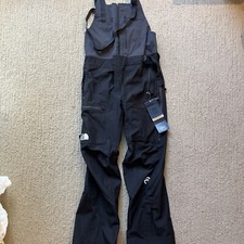 RARE THE NORTH FACE Tsirku GTX Pro Snow Bib Men's Size S Reg Black MSRP 650
