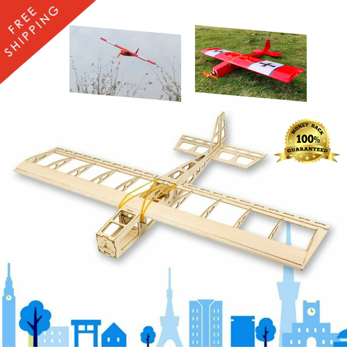 Wooden Aircraft Balsa Wood RC Plane 