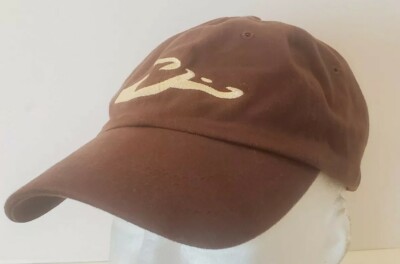 Drake Waterfowl Mens Baseball Hat Adjustable Brown 
