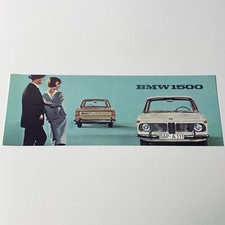 BMW 1500 / dépliant folder / 1962 / DE