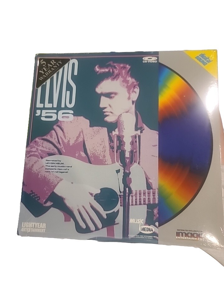 ELVIS ‘56 (1987) Laserdisc NEW SEALED MINT