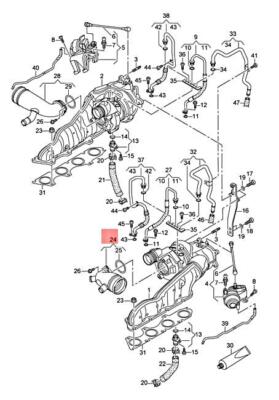 AUDI A8 S8 QUATTRO 4H2 4H8 4HC 4HL INTAKE HOSE SIDE 079129571K 13-17