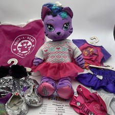 Build A Bear Lot Honey Girls Teegan Outfits Shoes Jewelry Hair Bows 10L