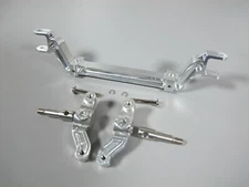 Aluminum 1cm Lower Front Axle Upright L&R Knuckle Tamiya 1/14 King Grand Hauler