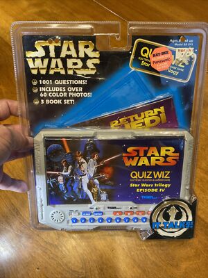Vntg Star Wars Tiger Electron Quiz Wiz Trivia Game Episode IV Trilogy Sealed NOS