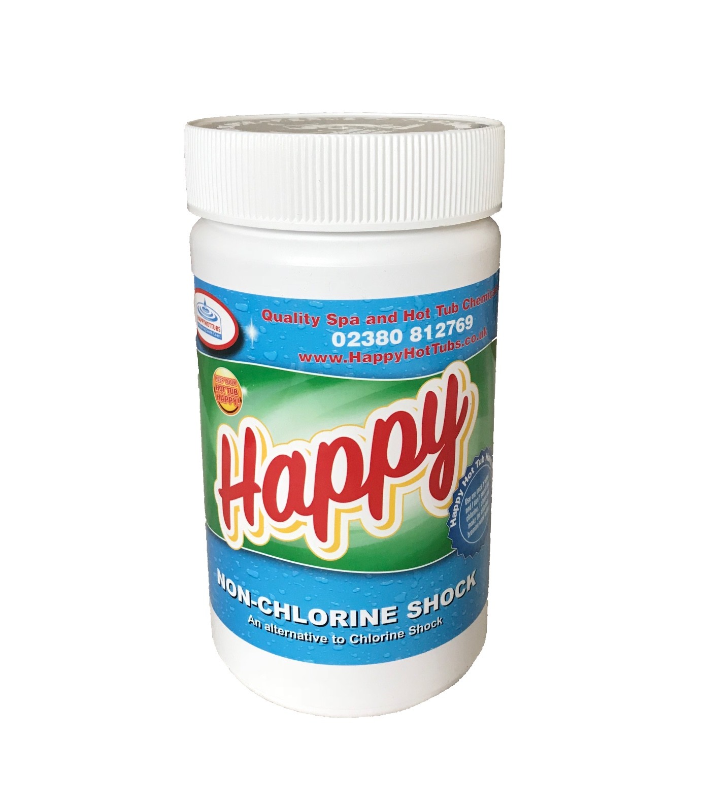Happy Hot Tubs Non Chlorine Shock 1kg Tub Pool FOR CHLORINE AND BROMINE USERS